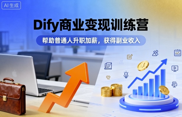 1-367.jpg Dify商业变现训练营,帮助普通人升职加薪,获得副业收入