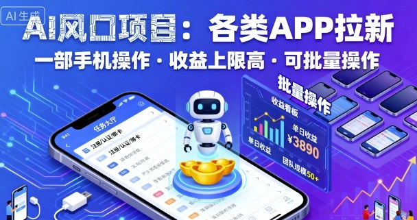 1-588.jpg AI风口项目,各类APP拉新,一部手机就可以操作,收益上限高,可批量操作